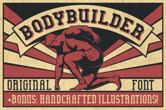 Bodybuilder Font - Preview 2