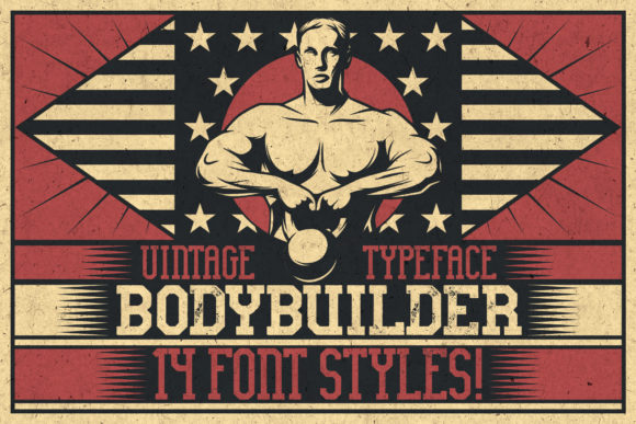 Bodybuilder Font - Preview 4