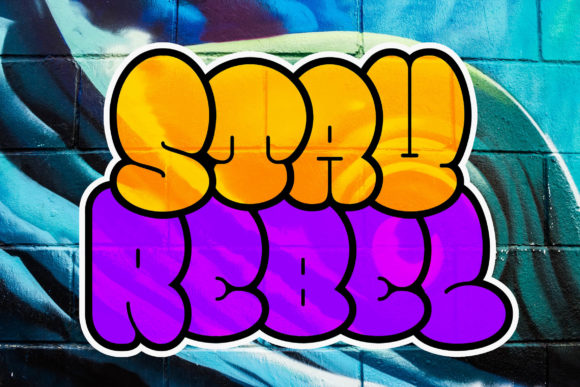 Bomber Throw Font - Preview 1