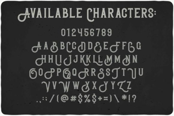 Bonneville Font - Preview 1