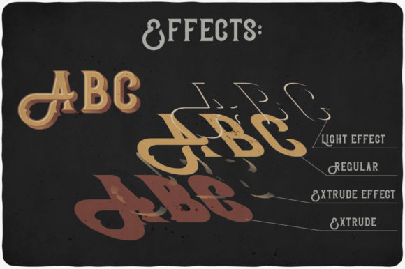 Bonneville Font - Preview 3