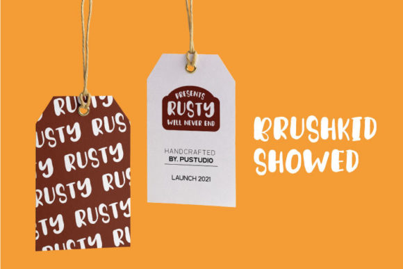 BrushKid Font - Preview 2