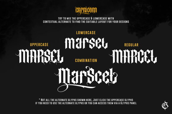 Capricorn Font - Preview 3