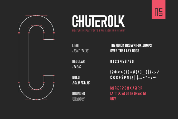 Chuterolk Font - Preview 4