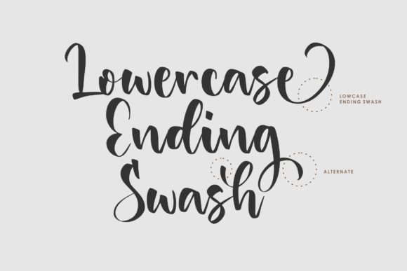 Danisha Font PNG with transparent background - Preview 4