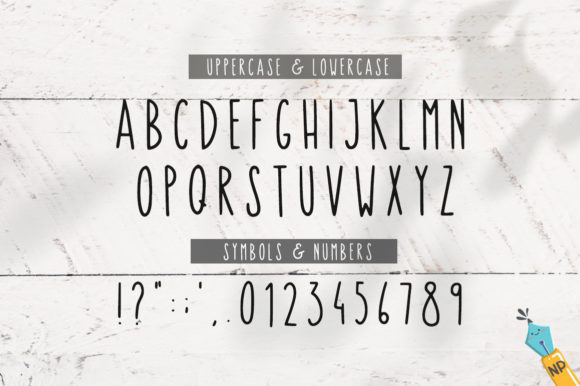 Farm to Table Font PNG with transparent background - Preview 3
