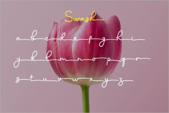 Flowerhy Font - Preview 4