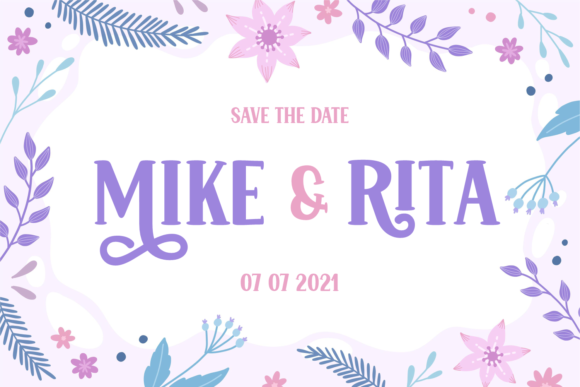 Mila Loxera Font font preview - 1