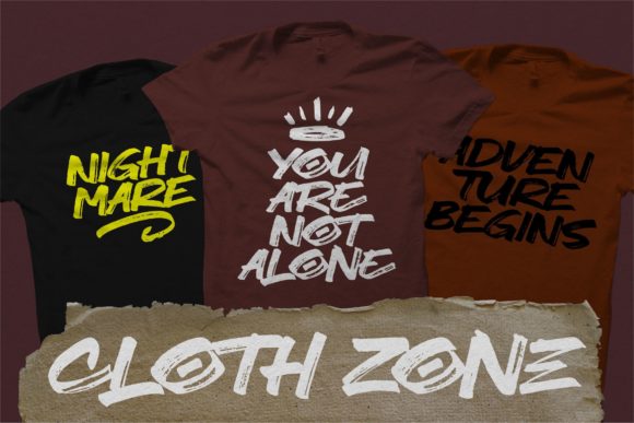 North Zone Font PNG with transparent background - Preview 5