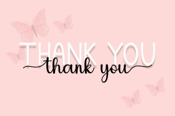 Butterfly Font - Preview 6