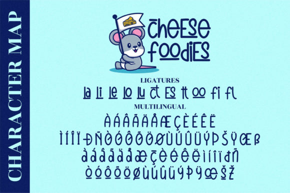 Cheese Foodies Font - Preview 2