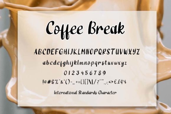 Coffee Break Font - Preview 4