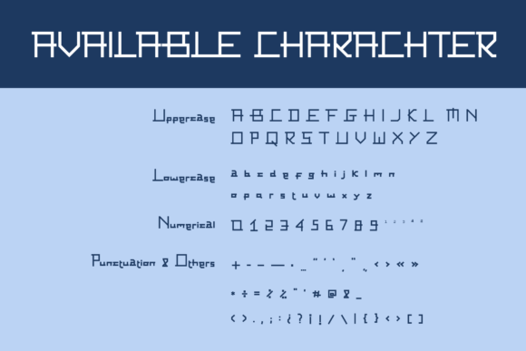 Fahreza Font - Preview 4