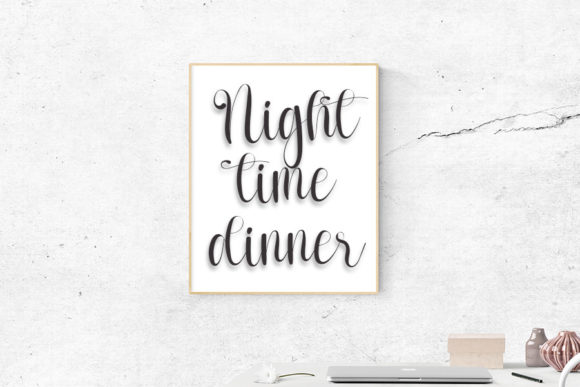 Gionalysa Font - Preview 2