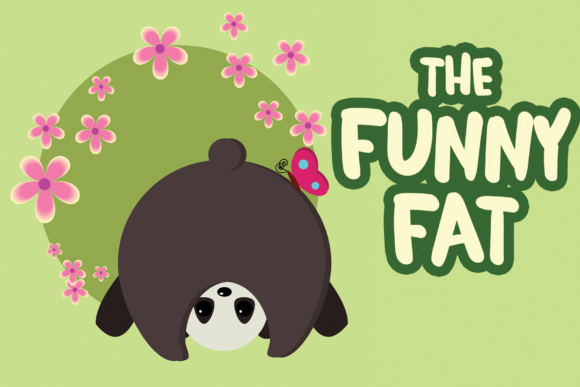 Magical Panda Font PNG with transparent background - Preview 1