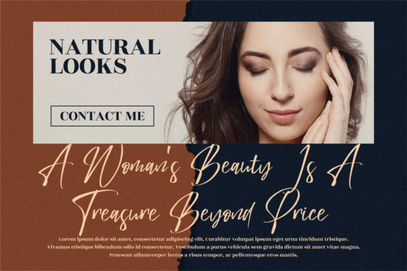 Mastille Attedro Font PNG with transparent background - Preview 1