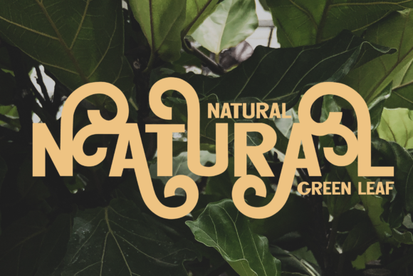 Nuansa Font PNG with transparent background - Preview 3
