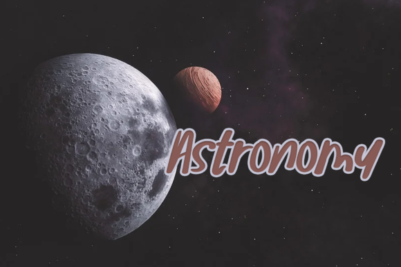 Night Star Font PNG with transparent background - Preview 1