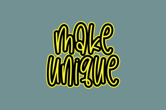 Beautiful Creative Font - Preview 3
