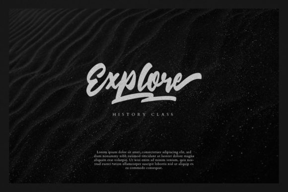 Black Diamond Font - Preview 3
