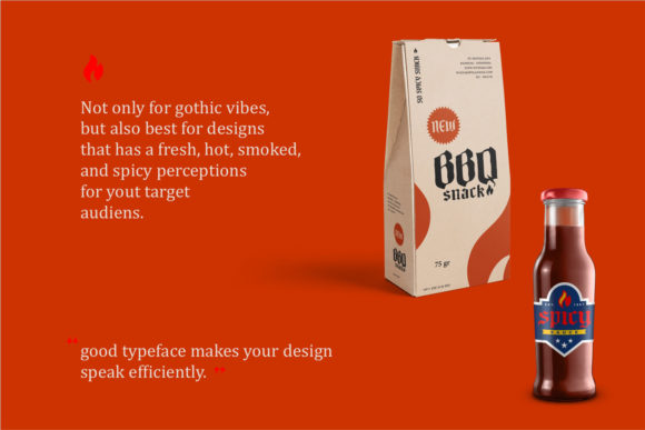 Burning Font - Preview 5