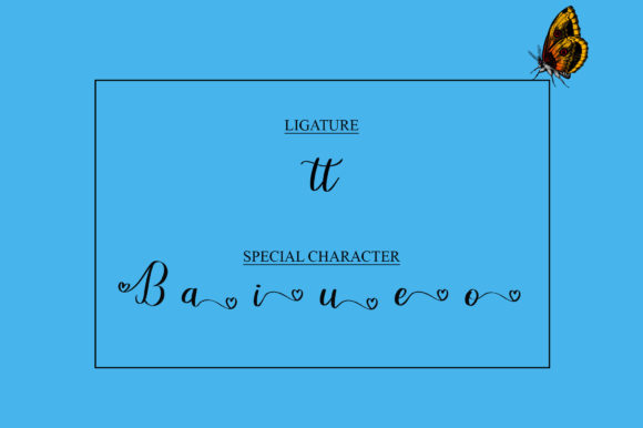 Butterfly Font - Preview 6