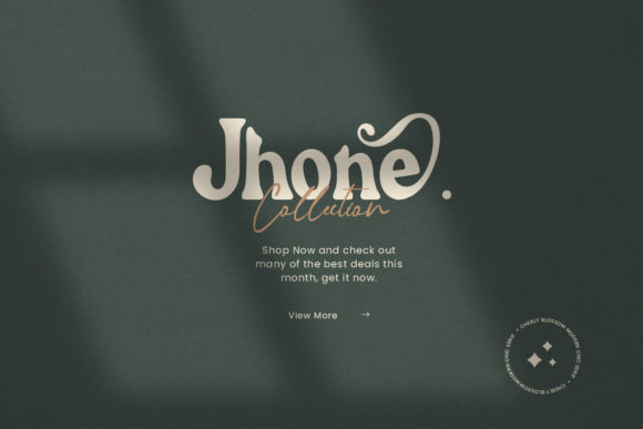 Cherly Blossom Font PNG with transparent background - Preview 4