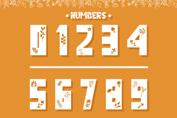 Florena Font PNG with transparent background - Preview 2
