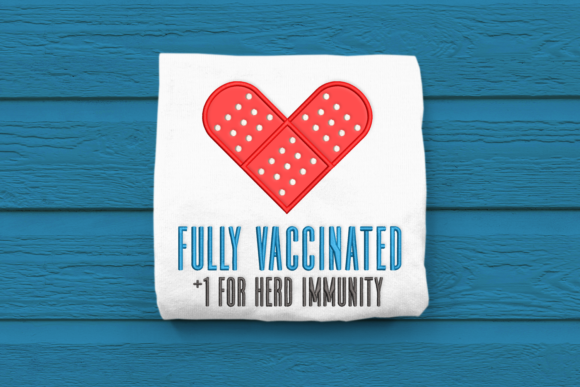 Fully Vaccinated Applique