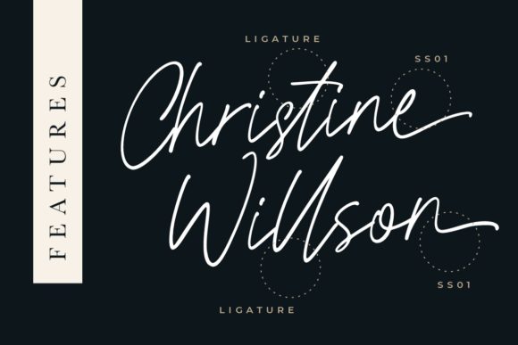 Gaston & Jacklyn Font PNG with transparent background - Preview 5