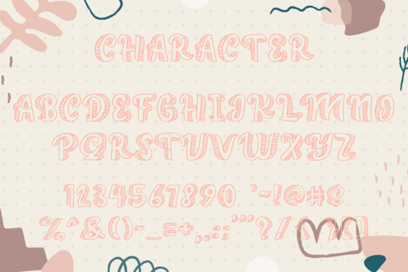 Georgia Line Font PNG with transparent background - Preview 2