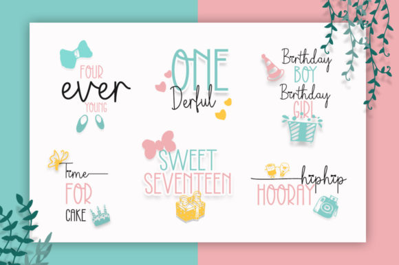 Girl Boy Font - Preview 1