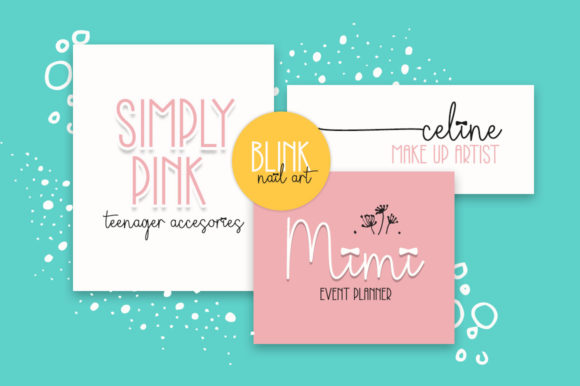 Girl Boy Font - Preview 2