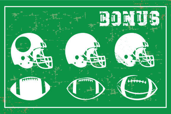 Grunge Football Font - Preview 4