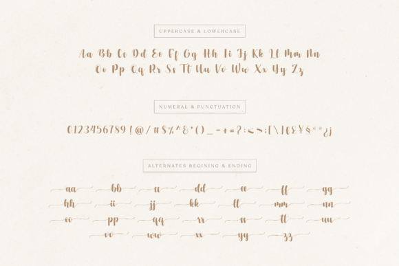 Harland Roselyn Font - Preview 4