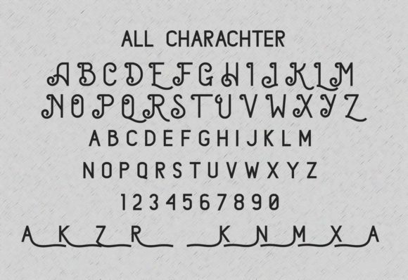 Jonesan Font PNG with transparent background - Preview 6