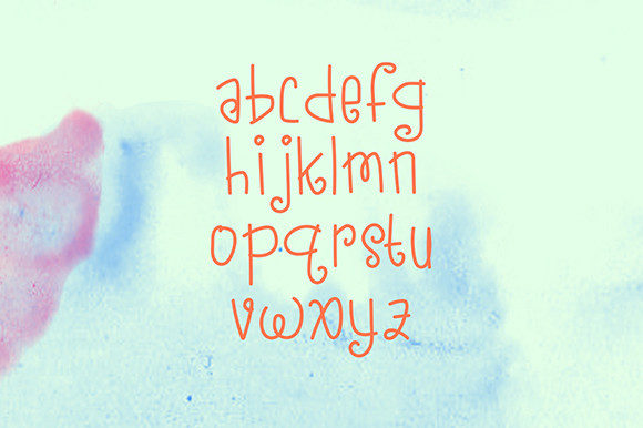 Little Dreams Font PNG with transparent background - Preview 4
