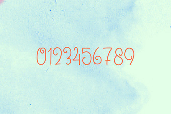 Little Dreams Font PNG with transparent background - Preview 5