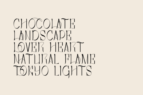 Louna Font PNG with transparent background - Preview 4