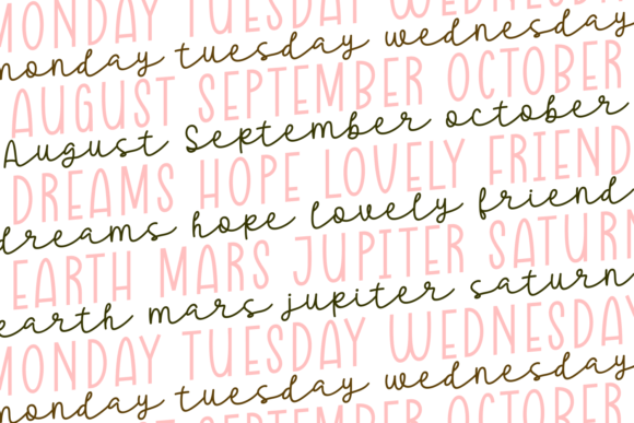 Marion Marijola Font PNG with transparent background - Preview 6