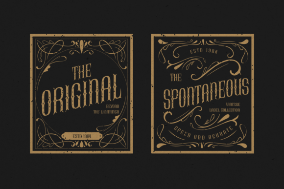 Maxonie Font PNG with transparent background - Preview 4