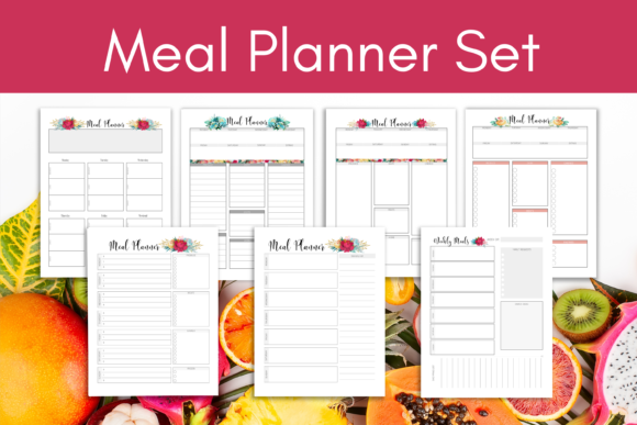 Meal Planning Printables Set