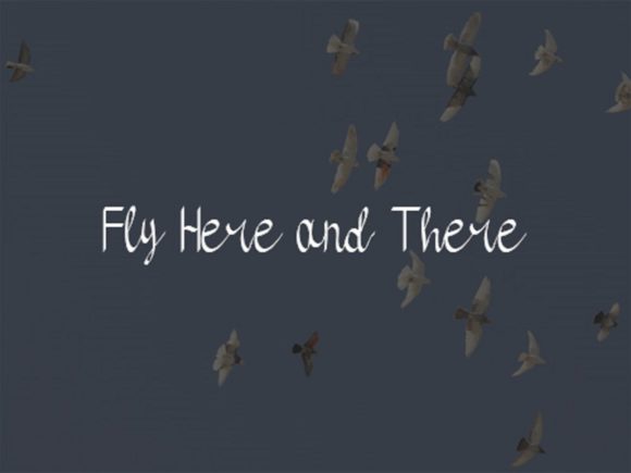 Messenger Pigeons Font PNG with transparent background - Preview 1