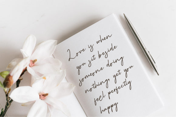 Mosteen Font PNG with transparent background - Preview 1