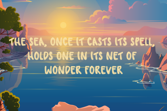Only Morning Font PNG with transparent background - Preview 1
