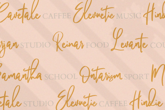 Pandertoos Font PNG with transparent background - Preview 1