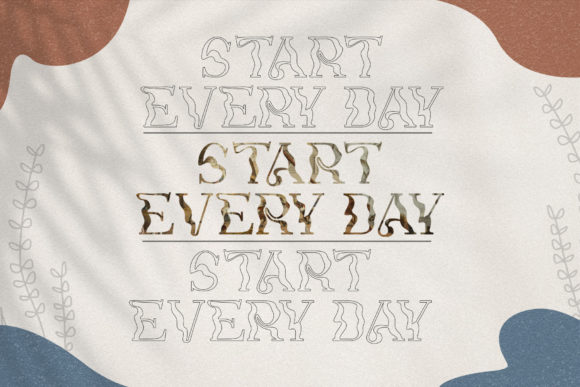 Rillogas Font PNG with transparent background - Preview 1
