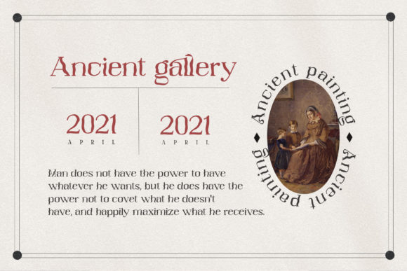Rillogas Font PNG with transparent background - Preview 5