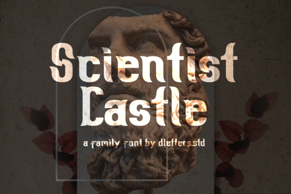 Scientist Castle Font PNG with transparent background - Preview 1