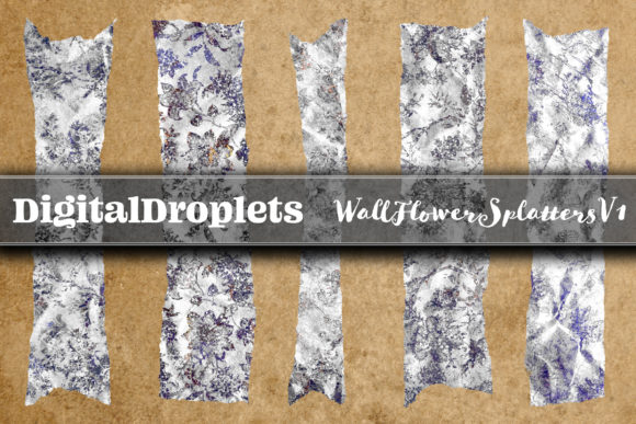 WallFlowerSplatters V1 | 180 Washi Tapes